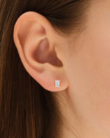 Radiant-Schliff Ohrstecker (0,50 ct tw)