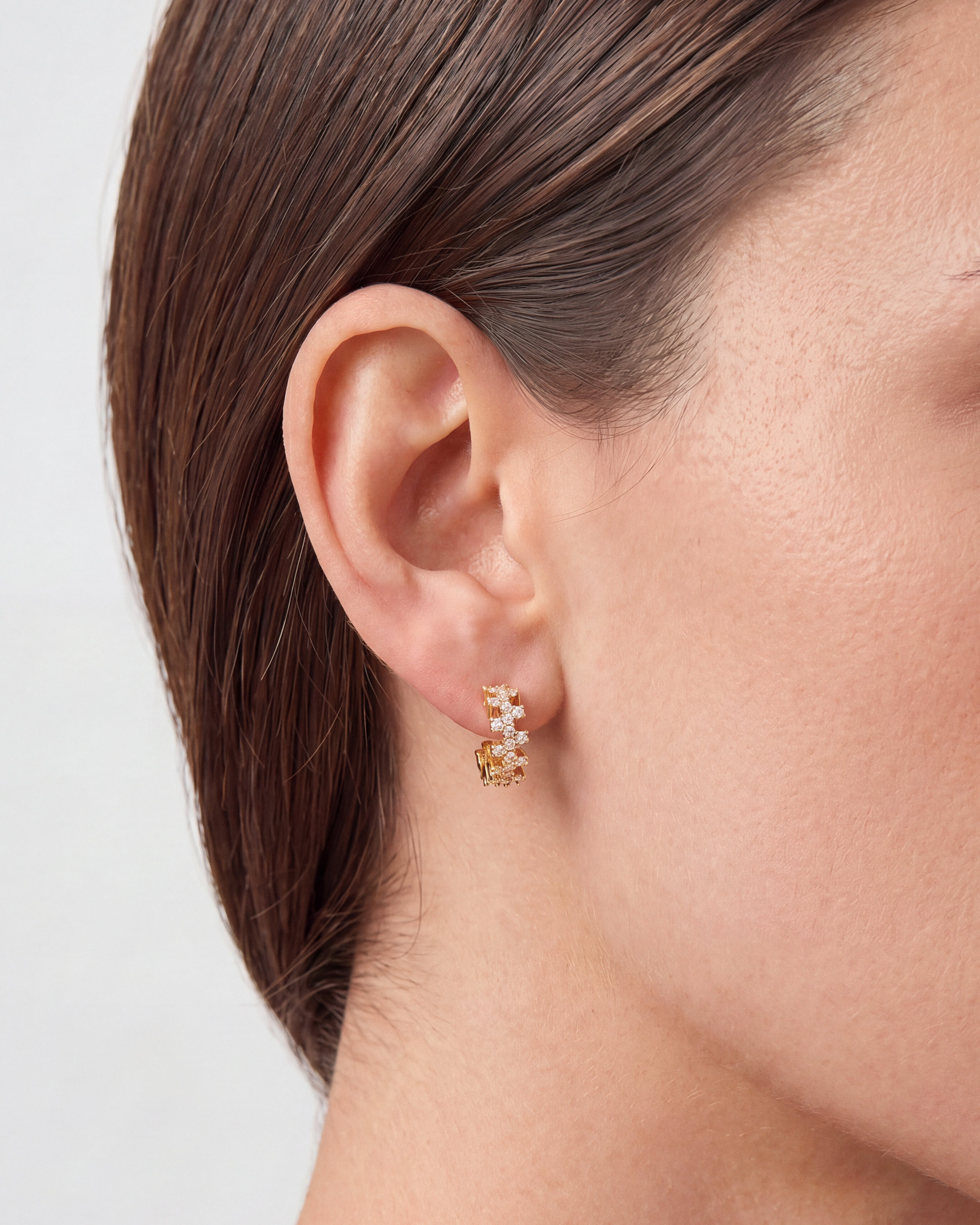 Chunky Hoop Earrings