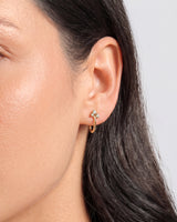 Cluster Hoop Earrings