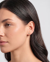 Cluster Hoop Earrings
