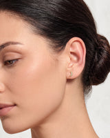 Moon Stud Earrings