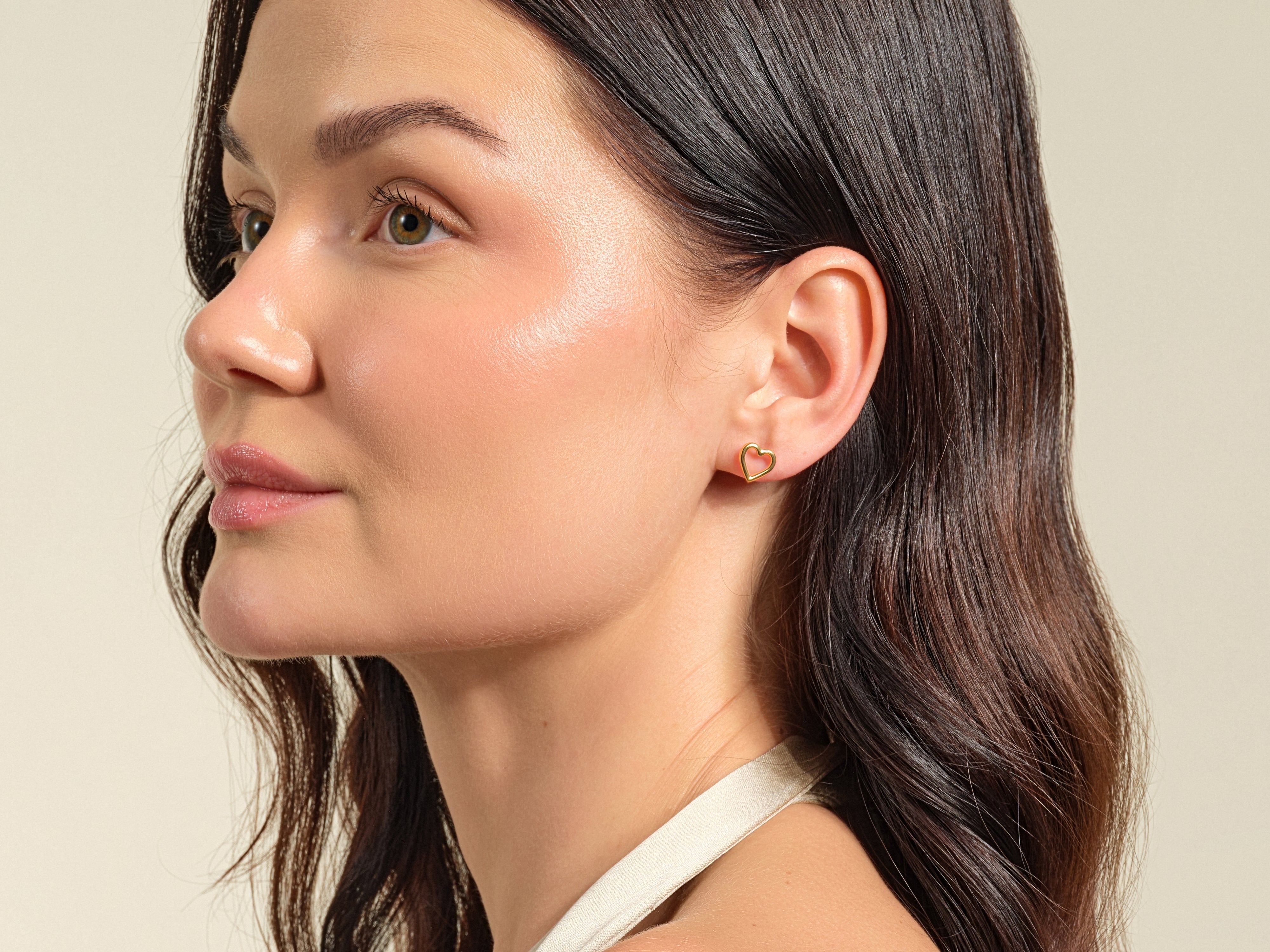 Herzumriss Ohrstecker