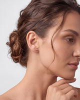 Triple Ball Stud Earrings