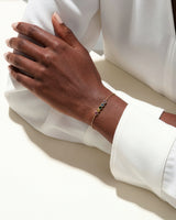 Bezel Familien-Geburtstein-Armband