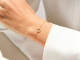Kleeblatt-Armband mit Diamanten