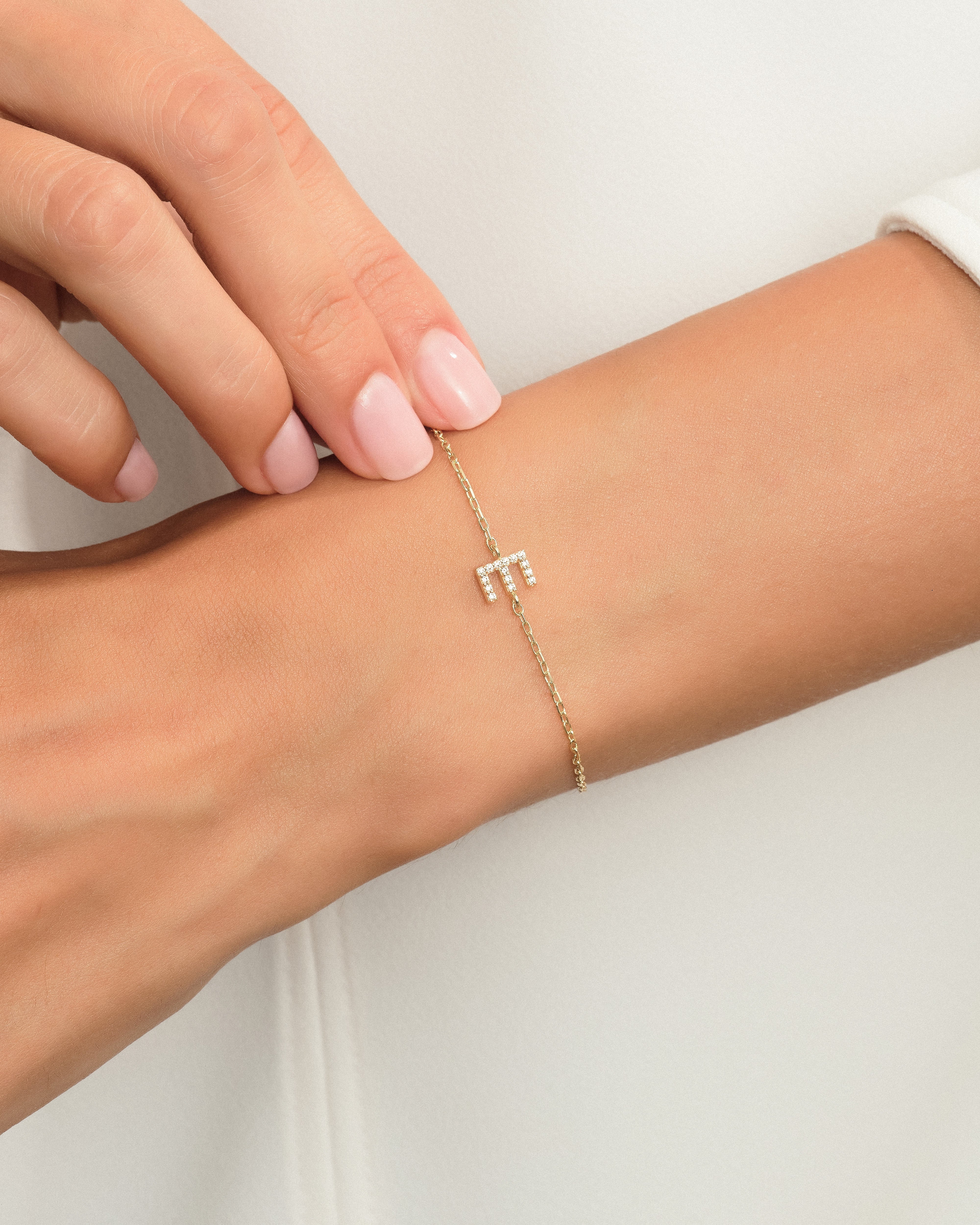 Personalisierte Buchstabe Armband 