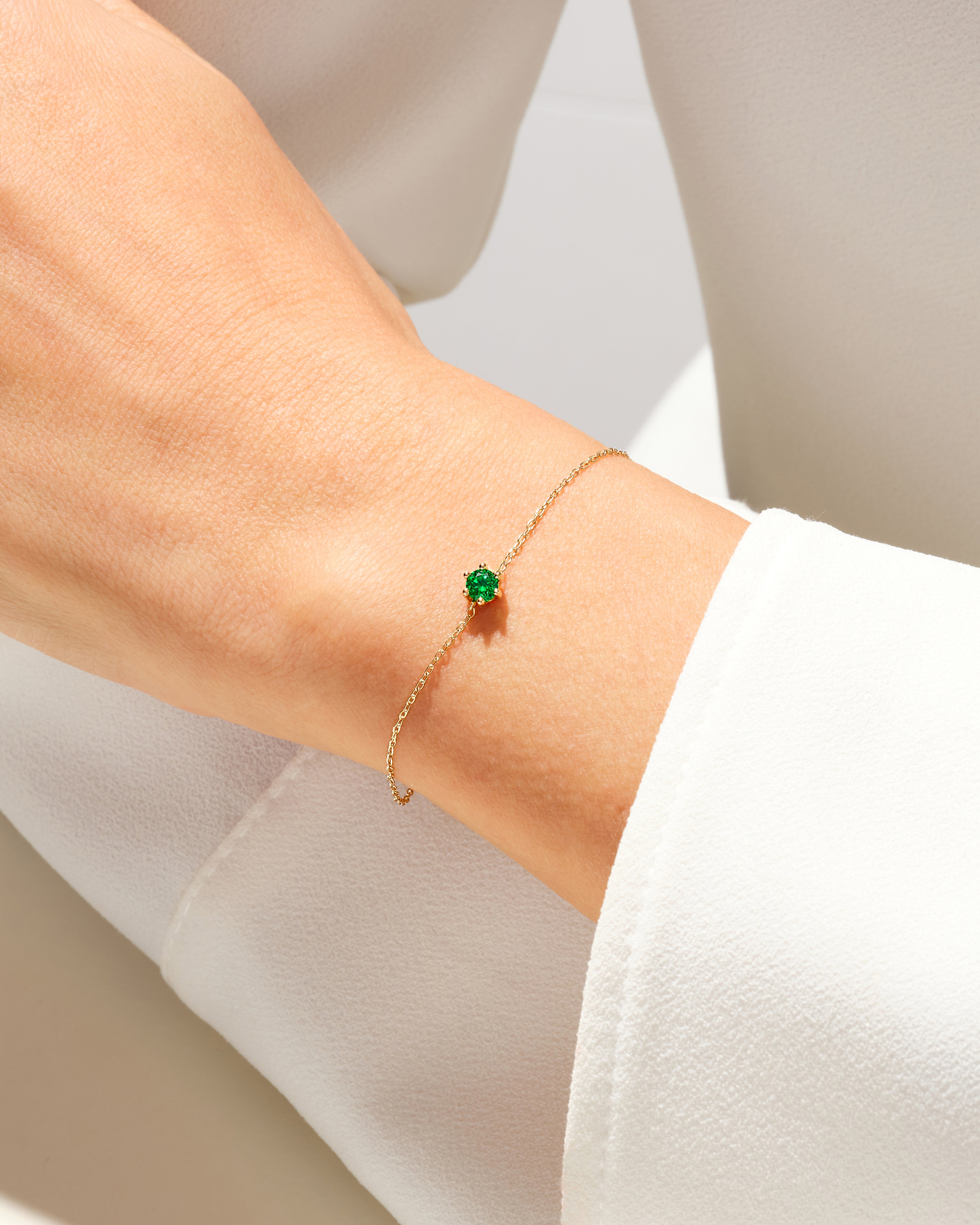 Round-Cut Multi-Stone Birthstone Family Bracelet