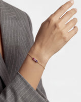 Rundschliff Geburtsstein-Armband
