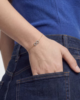 Infinity Armband mit Geburtsstein
