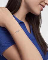 Infinity Armband mit Geburtsstein