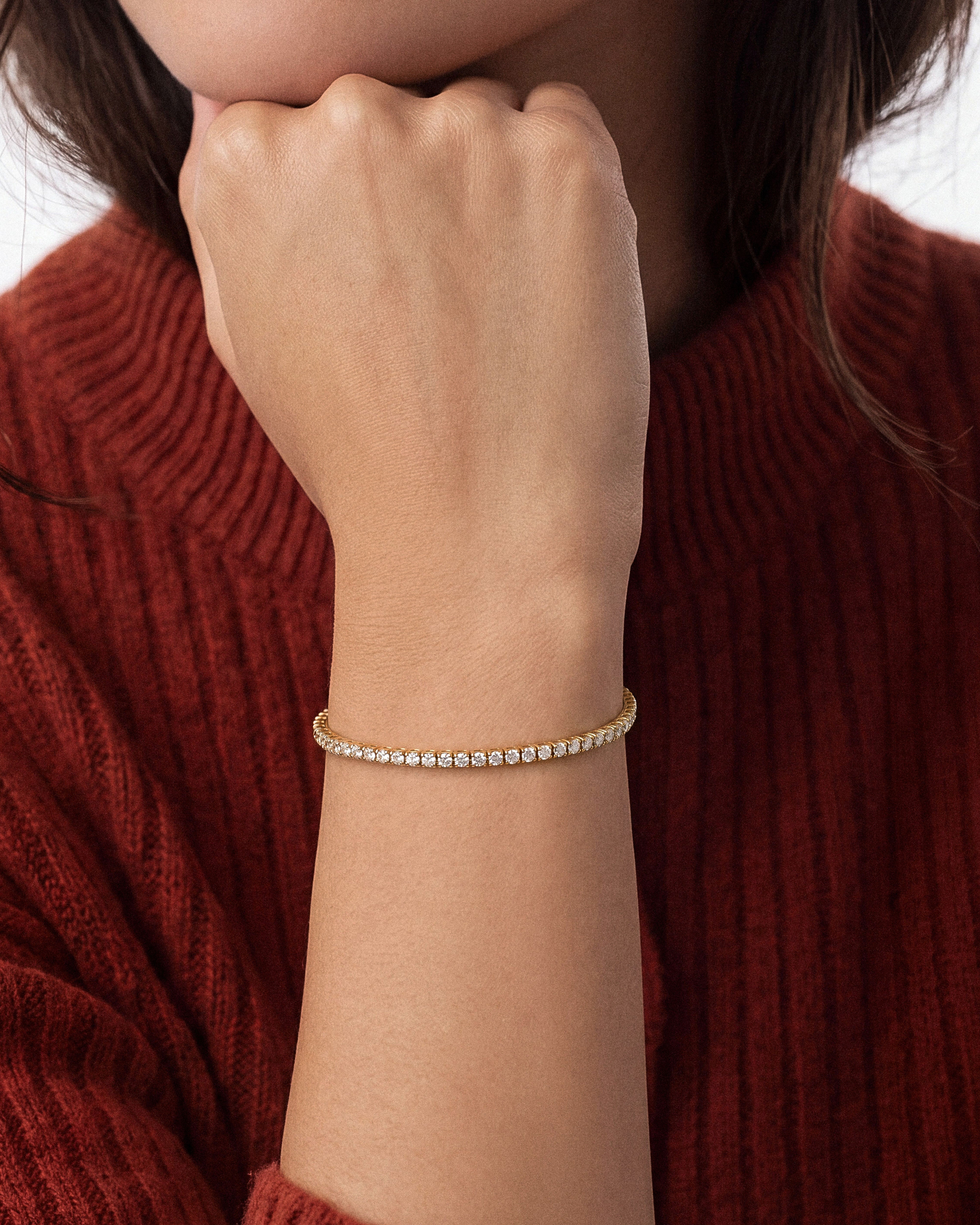 Lab Diamond Tennis Bracelet (3.00 CT TW)