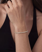 Labordiamant Tennisarmband im Smaragdschliff (15,50 ct tw) 