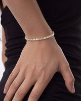 Labordiamant Tennisarmband im Smaragdschliff (15,50 ct tw) 
