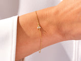 Bienen-Armband mit Diamanten