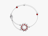 Blumen-Geburtsstein-Armband