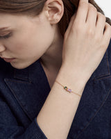 Oval Multi Birthstone Bracelet