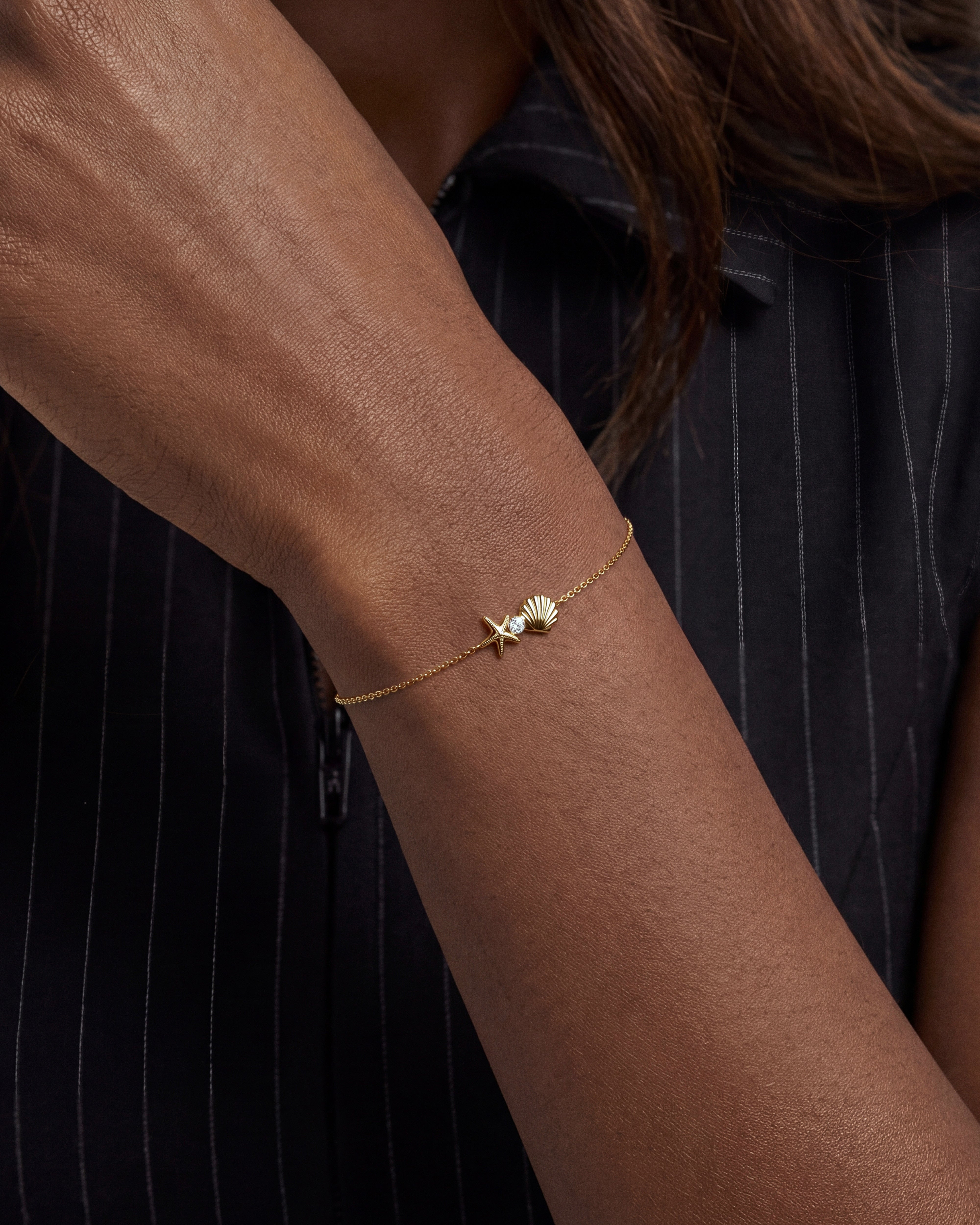 Seestern & Muschel Armband
