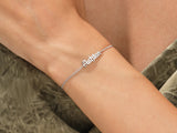 Silver name bracelet Ashton personalized jewelry