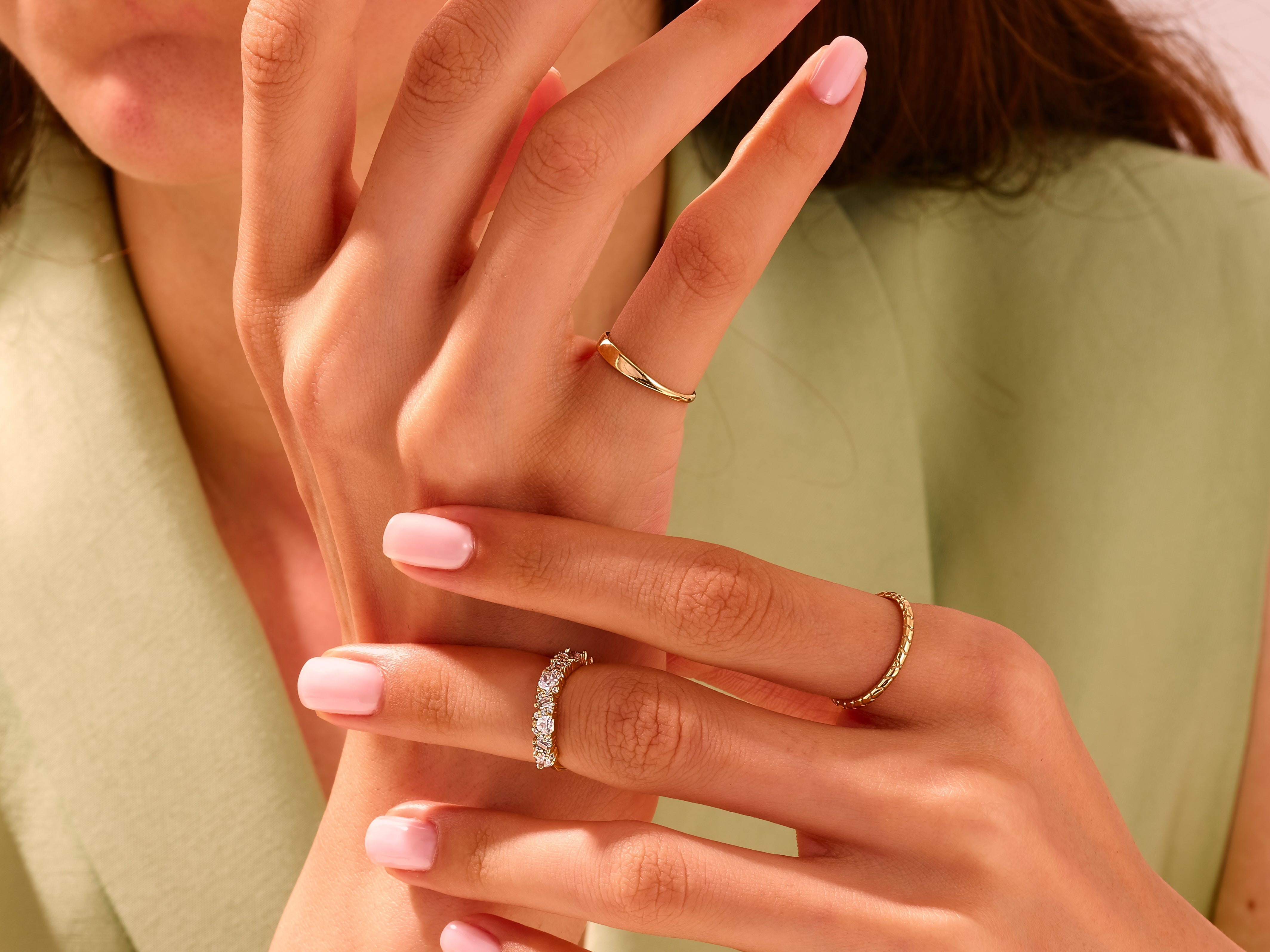 Schmaler Band Siegelring