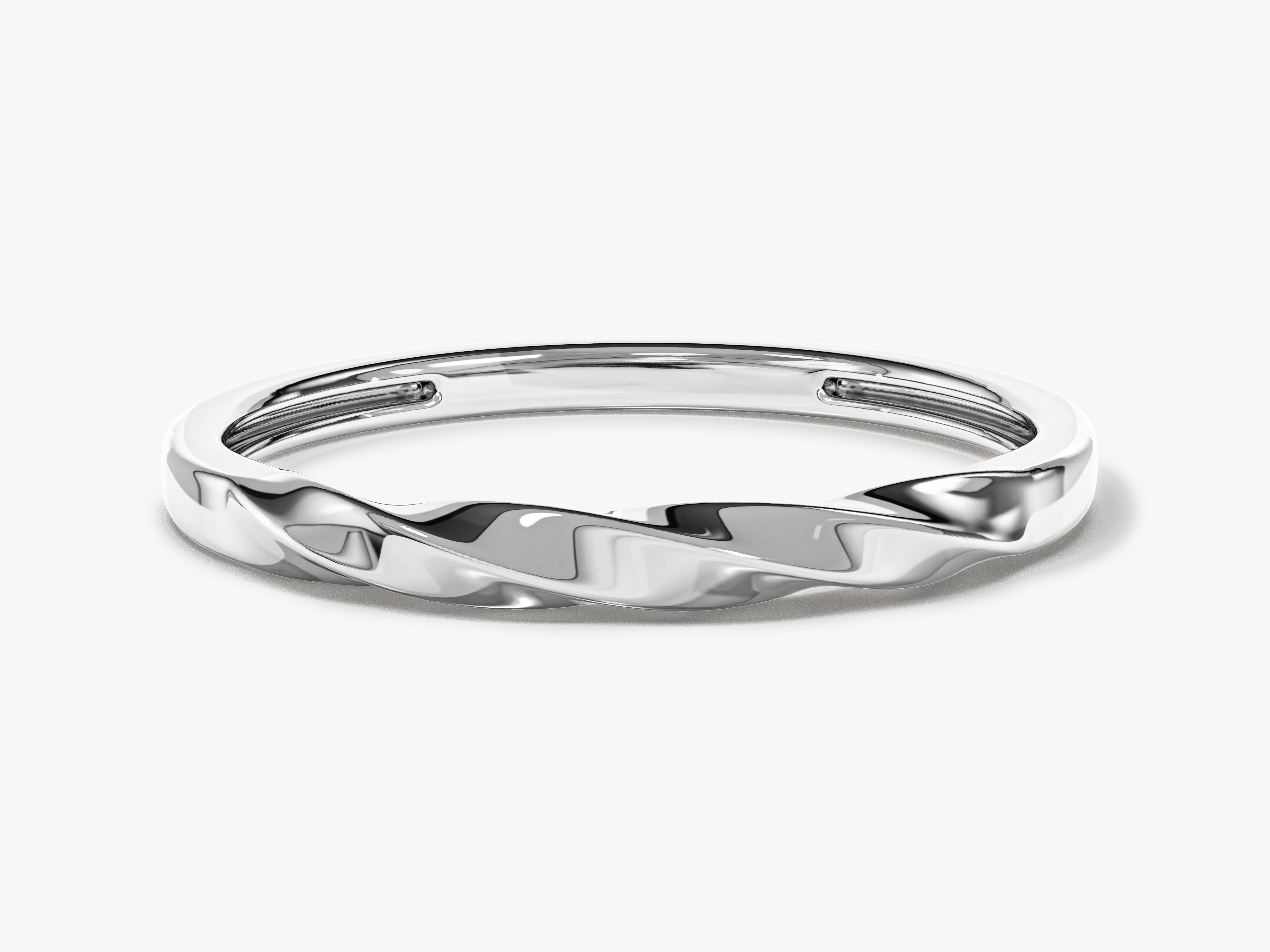 Ring mit Gedrehter-Detail