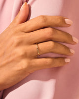 Ring mit Gedrehter-Detail