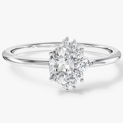 Cluster Accent Promise Ring