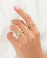 Personalisierter Familiennamen Ring
