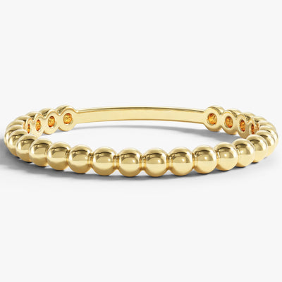 2mm Kügelchen Ring