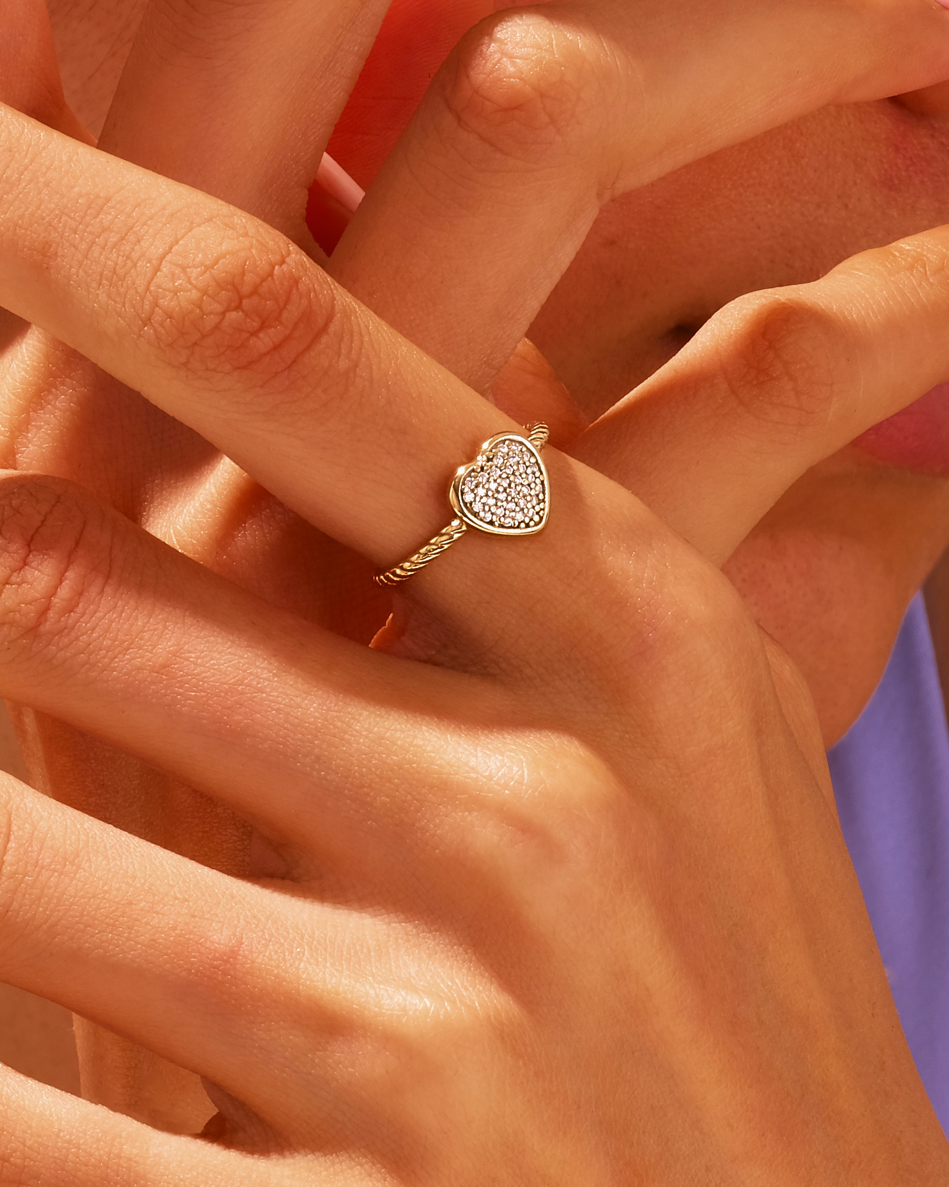 Twist Herz-Ring