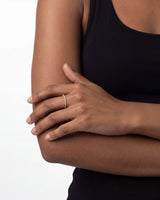 Gedrehter Pavé Ring
