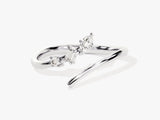Offener Trio Diamantring