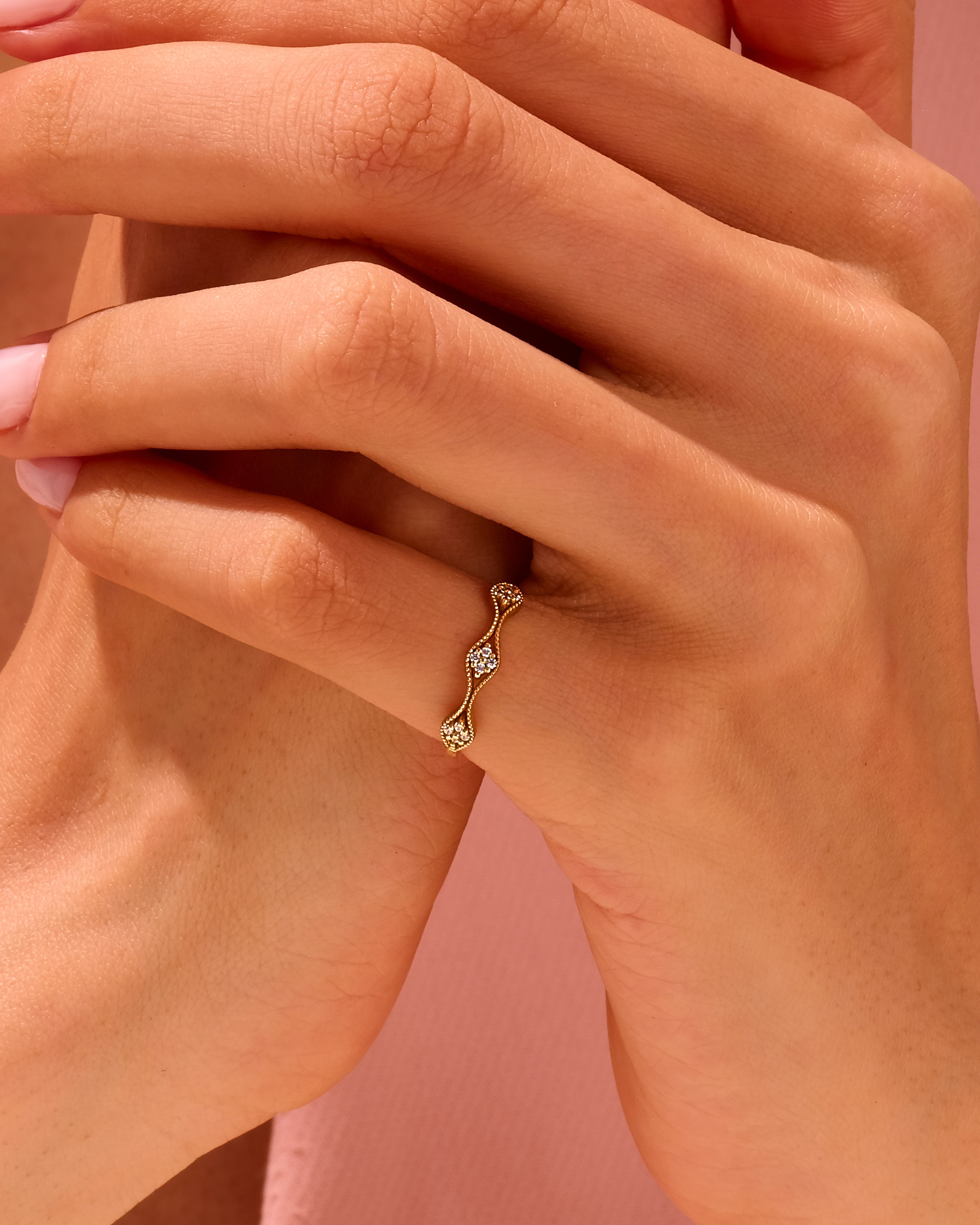 Trio Bogen Ring
