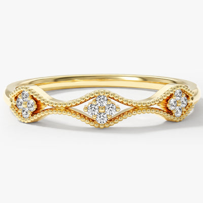 Trio Bogen Ring