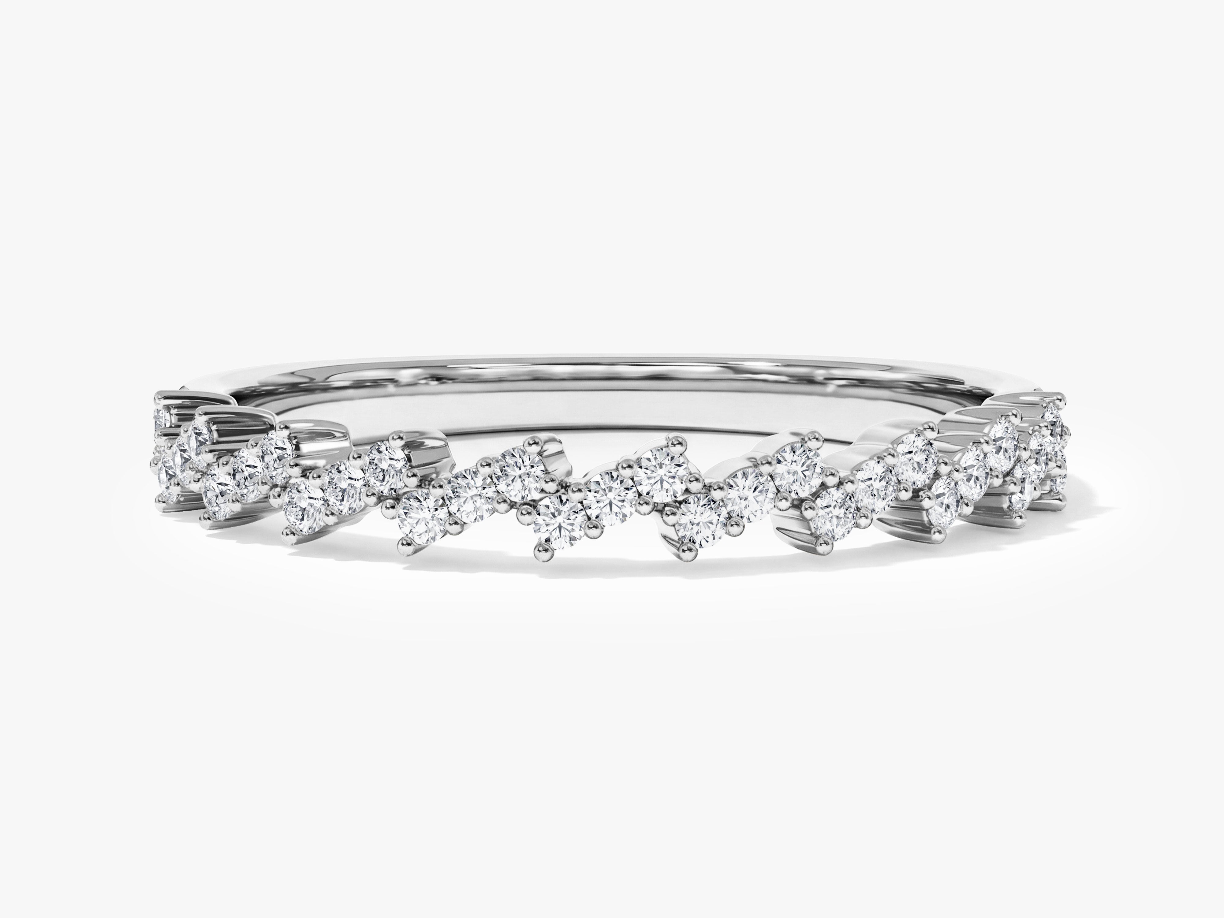 Wavy Round Ring