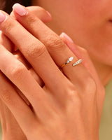 Offener Schlangen Ring