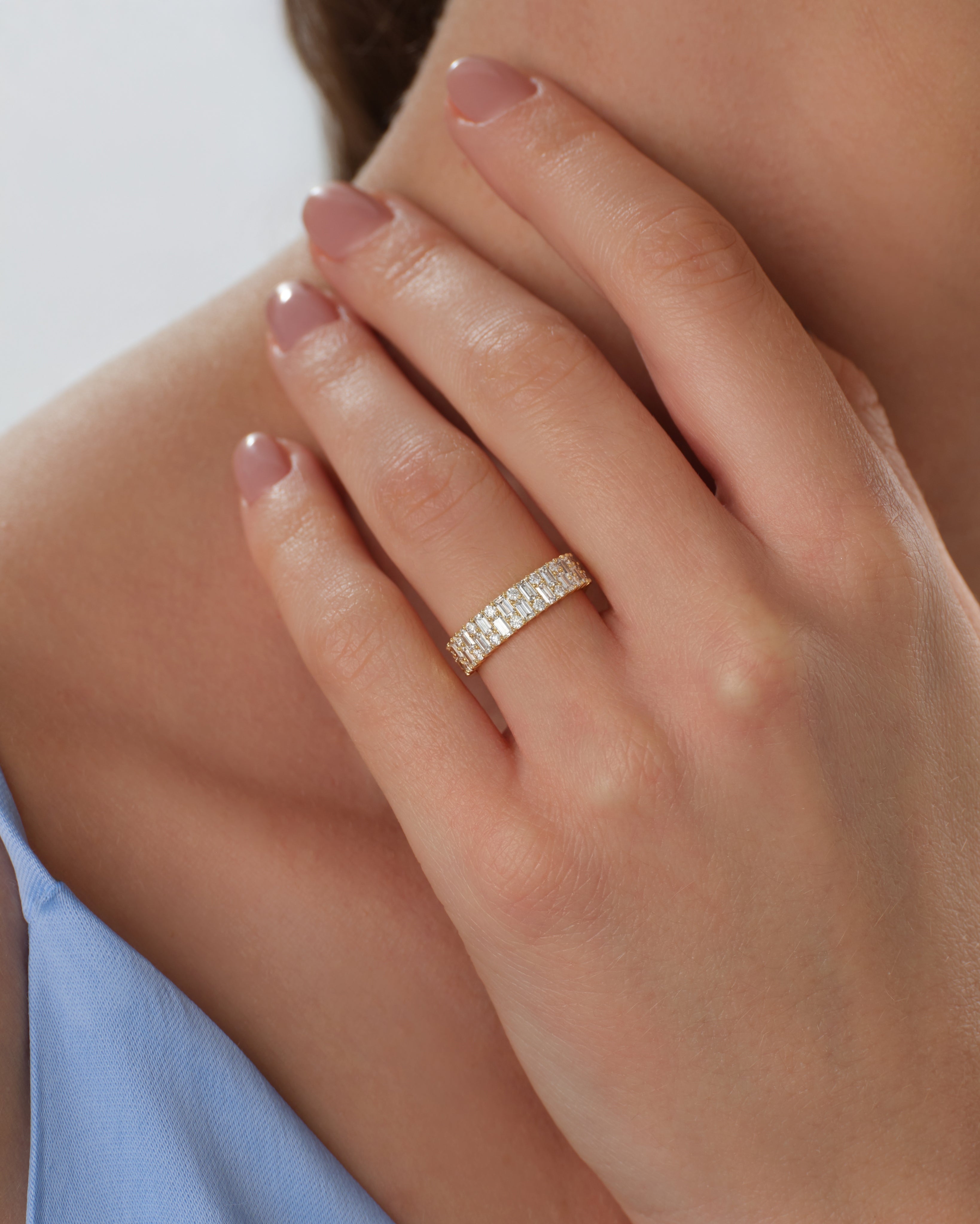 Zweireihiger Ewigkeitsring (1,10 CT TW)