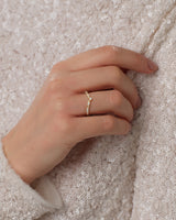 Petal Ewigkeitsring im Nesting Design (0,20 CT TW)