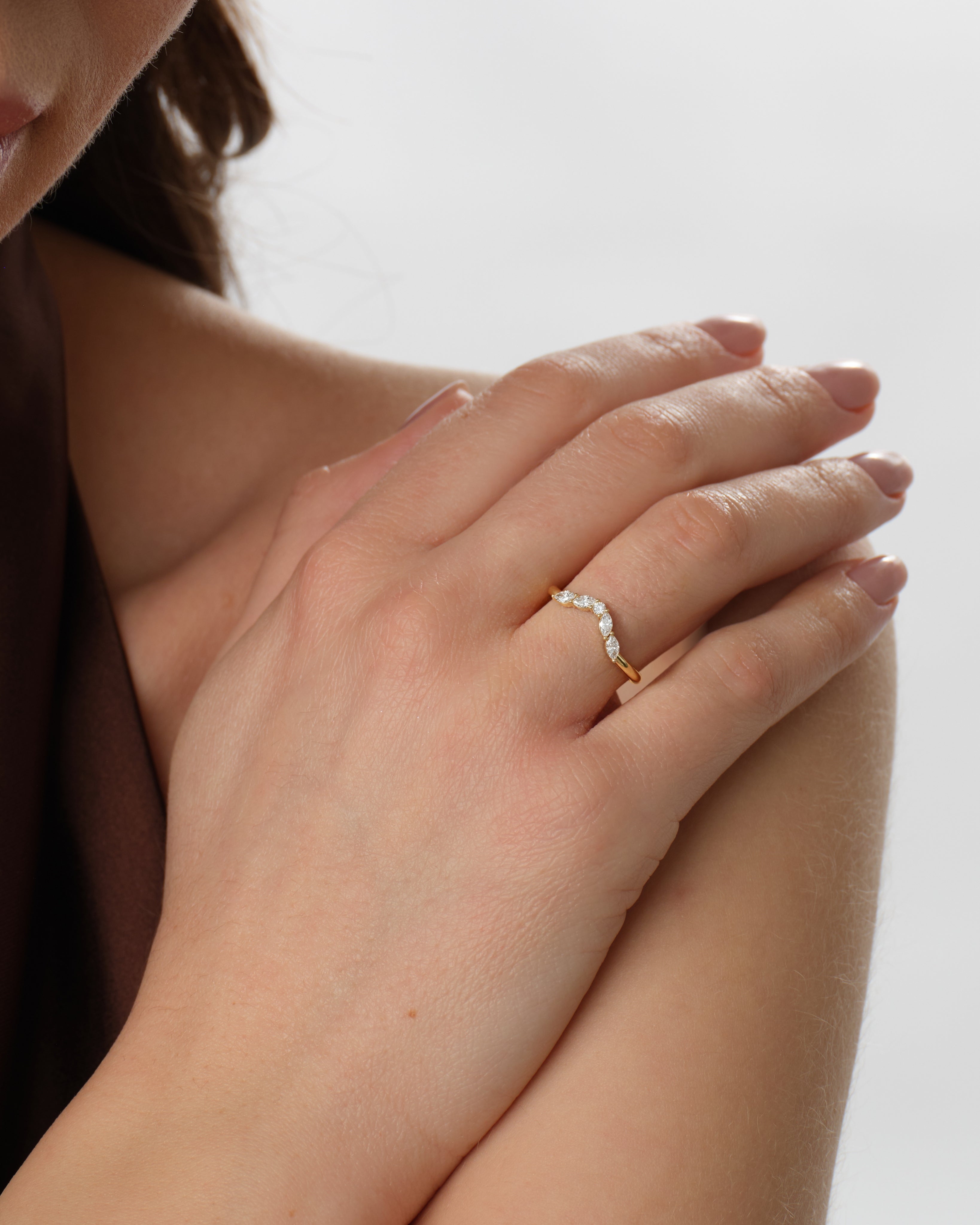 Horizon Ewigkeitsring im Nesting Design (0,45 CT TW)