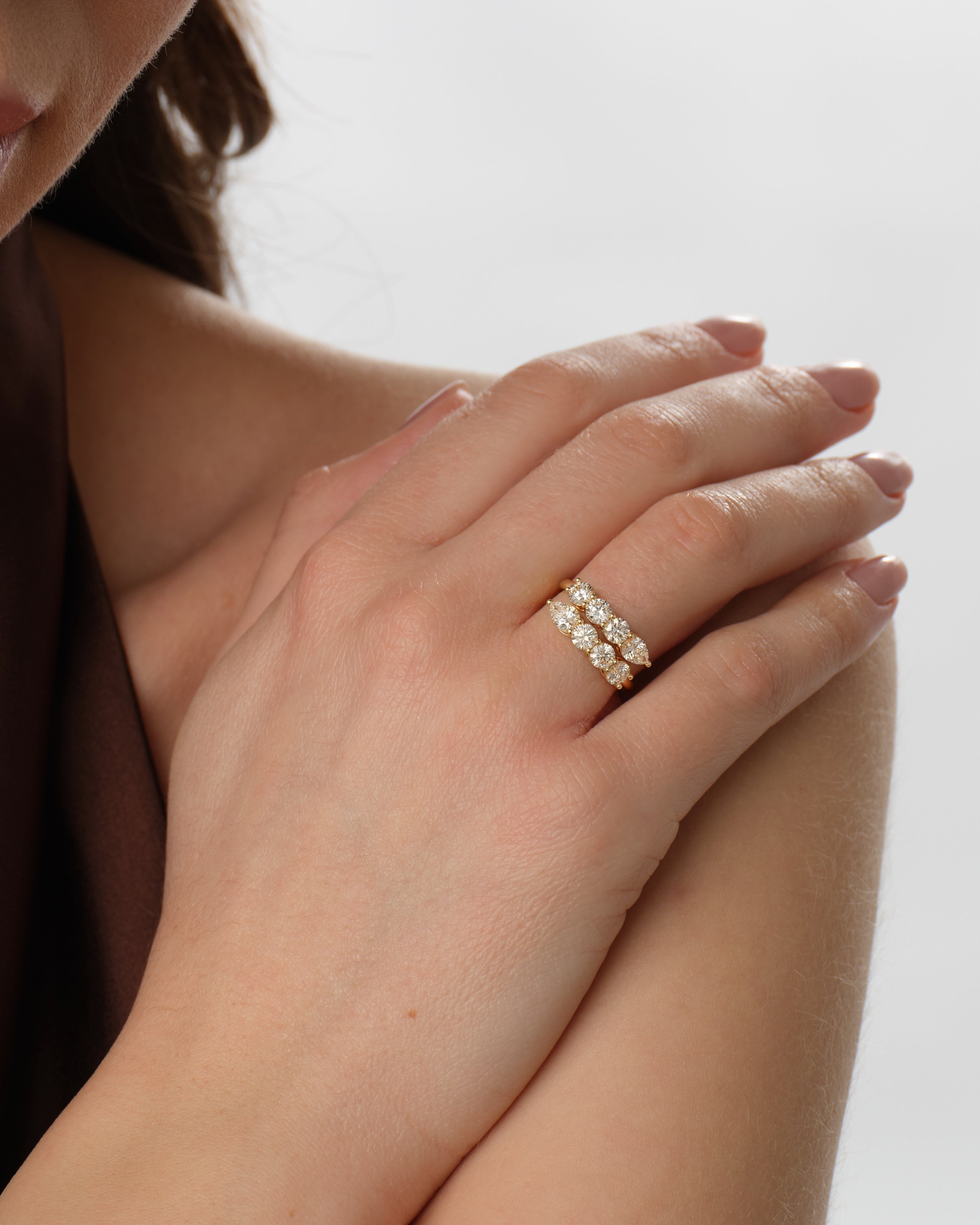 Zweireihiger Ewigkeitsring (2,50 CT TW)