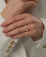 Aura Ewigkeitsring im Nesting-Design (0,50 CT TW)