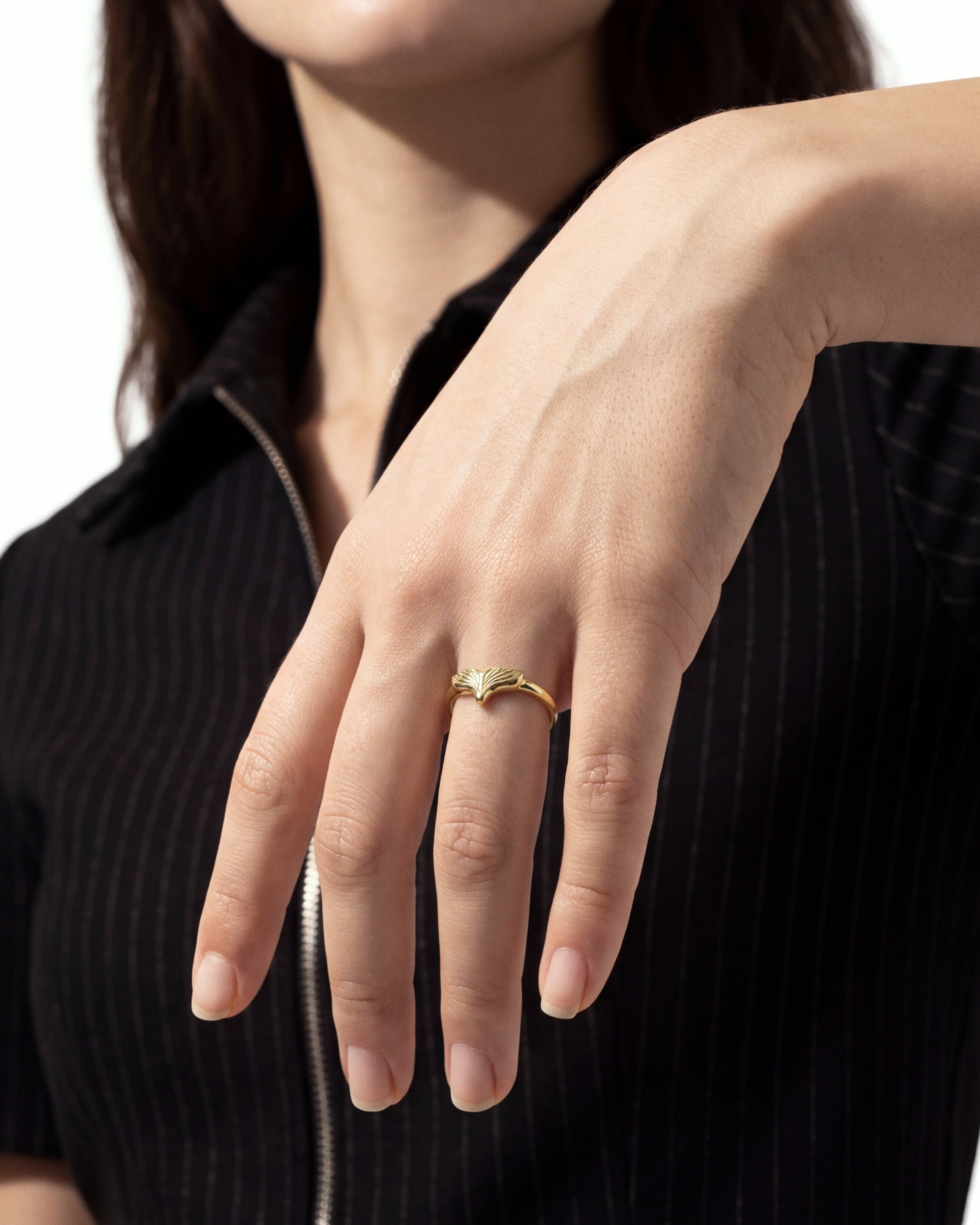 Siegel Ring mit Walschwanz