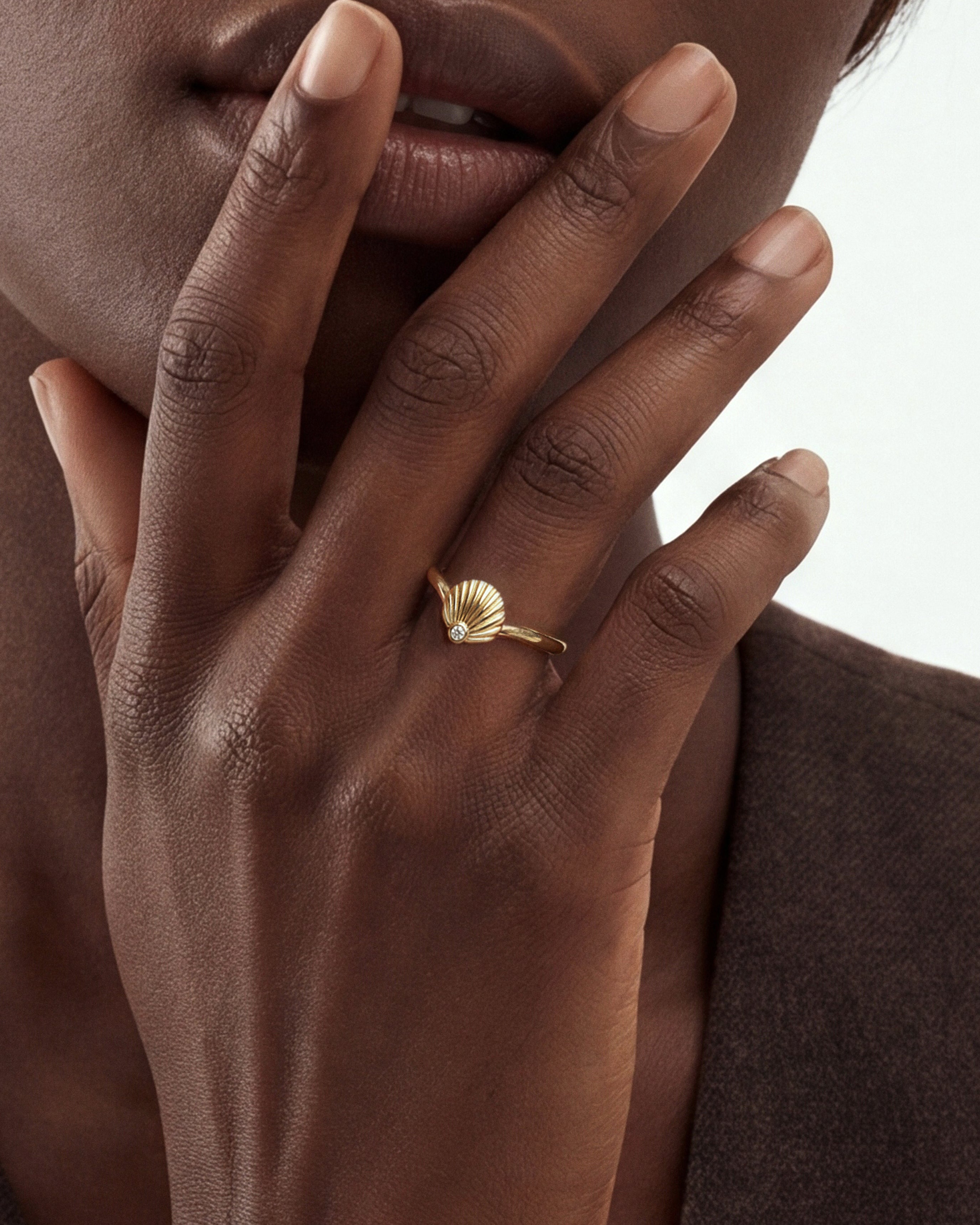 Muschel Ring