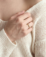 Gedrehter Wellen Ring