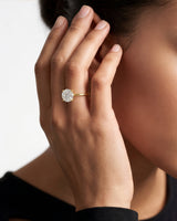 4-Prong Solitaire Round Cut Lab Grown Diamond Engagement Ring (3.00 CT)