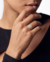 4-Prong Solitaire Round Cut Lab Grown Diamond Engagement Ring (3.00 CT)