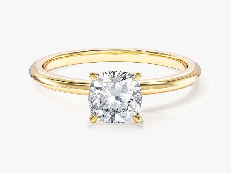 Labordiamant Verlobungsring im Kissenschlif (1.00 CT)