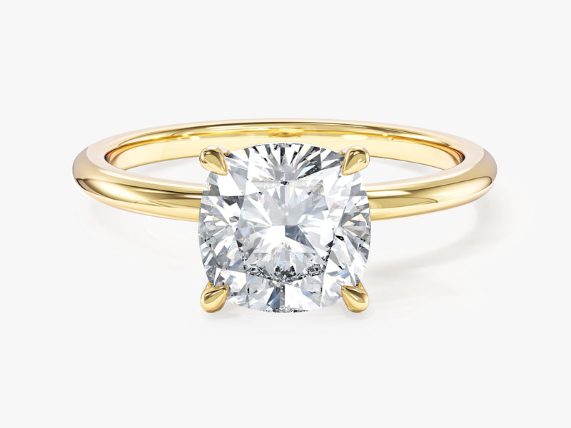 Labordiamant Verlobungsring im Kissenschliff (2.00 CT)