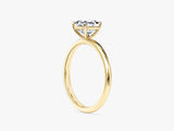 Labordiamant Verlobungsring im Asscherschliff (1.00 CT)