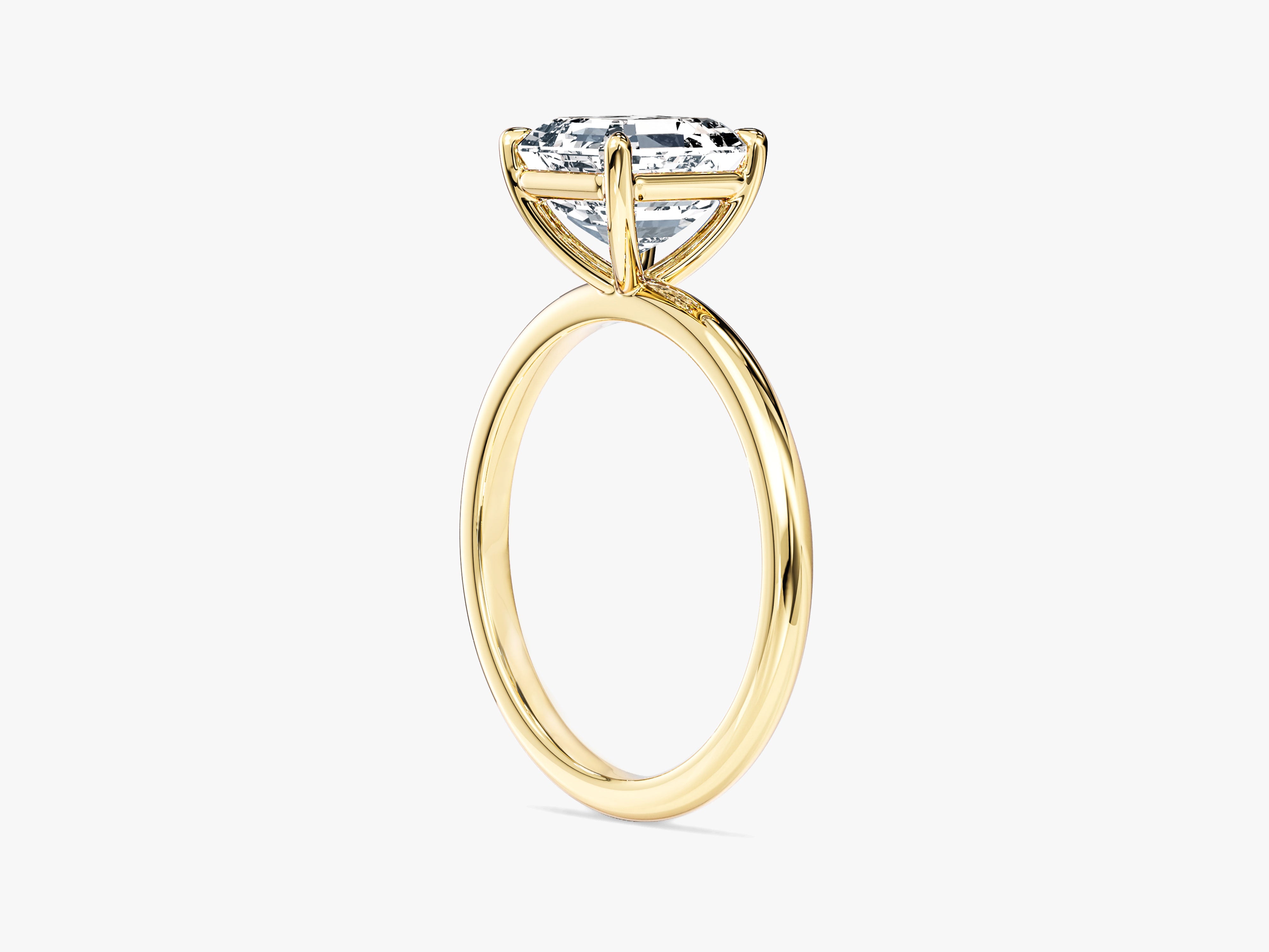 Labordiamant Verlobungsring im Asscherschliff (2.00 CT)