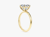Labordiamant Verlobungsring im Asscherschliff (2.00 CT)